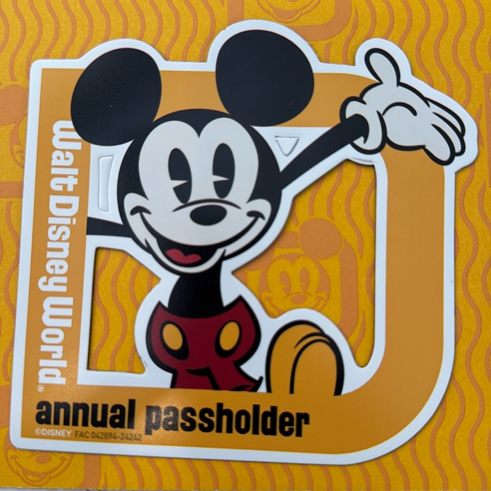Disney Annual Passholder Magnet